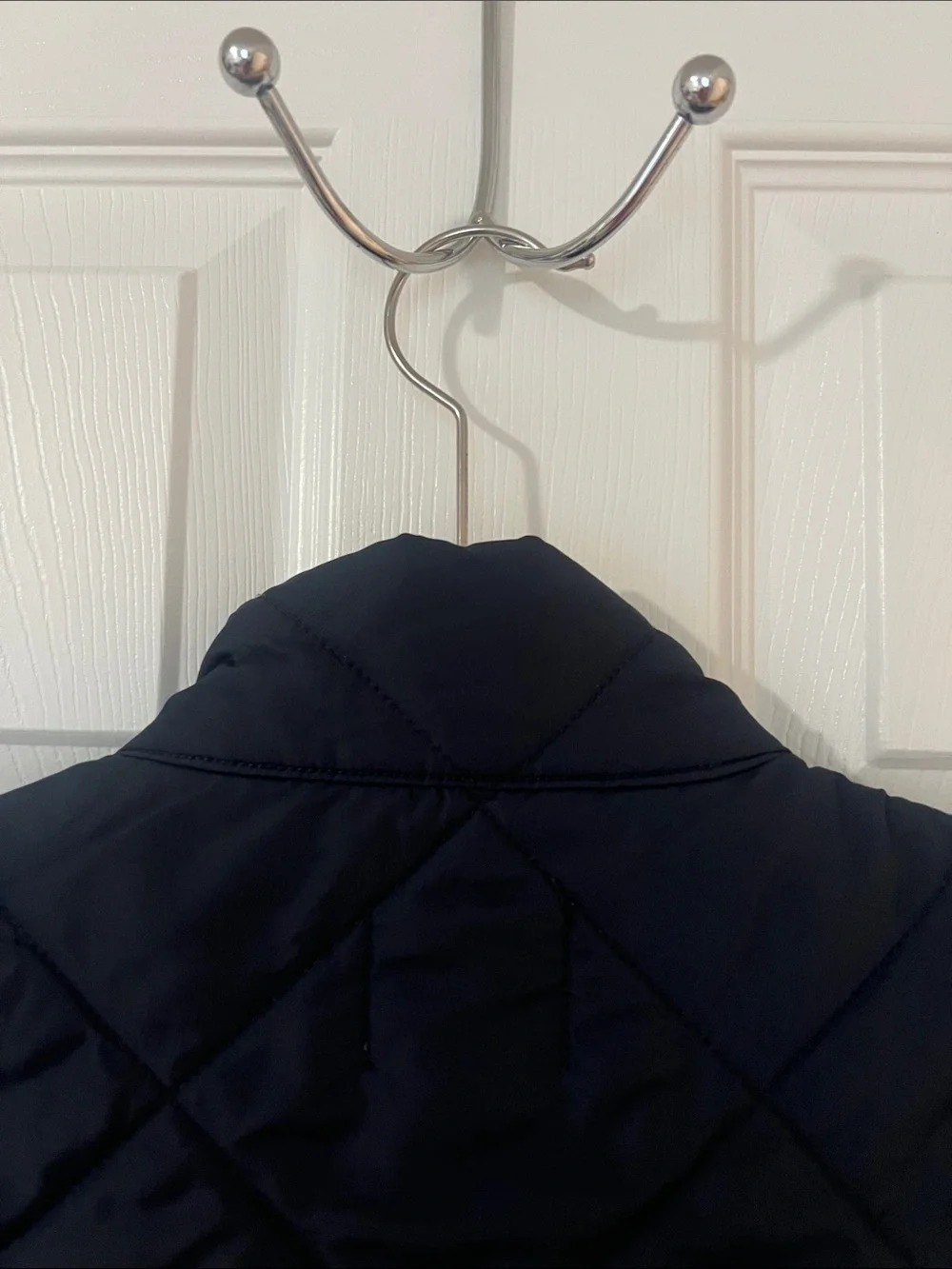 J. Crew Quilted Reversible Navy and Khaki Men's Vest